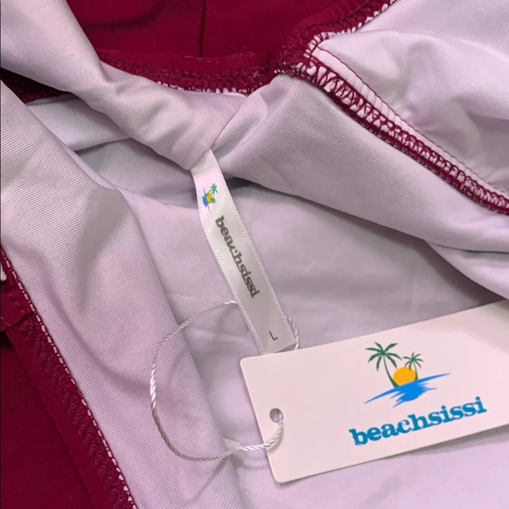 Elegant Pink Ruffle Bikini Set - Picture 3 of 6